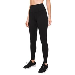 Lululemon Wunder Under High-Rise Tight 28" Leggings Pull On Stretch Yoga Black 2
